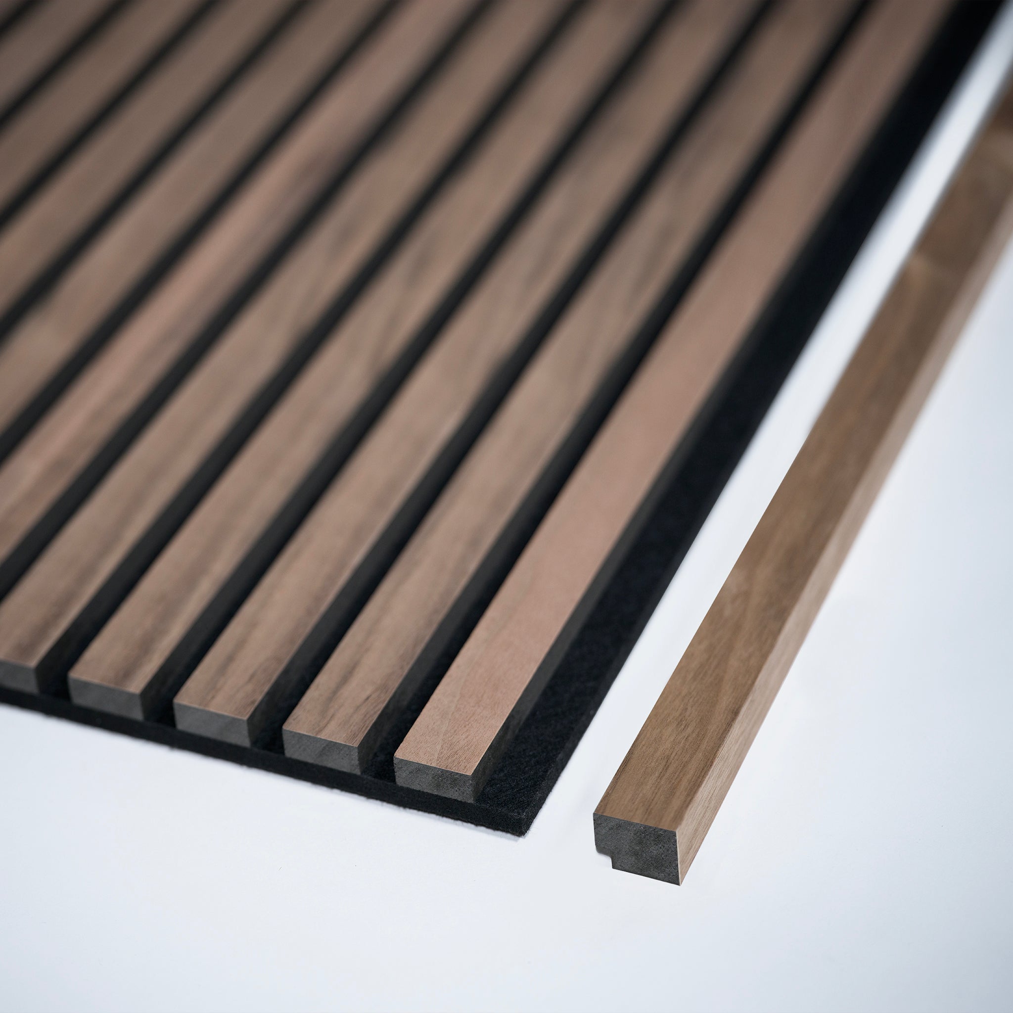 Natural Walnut End Corner Piece