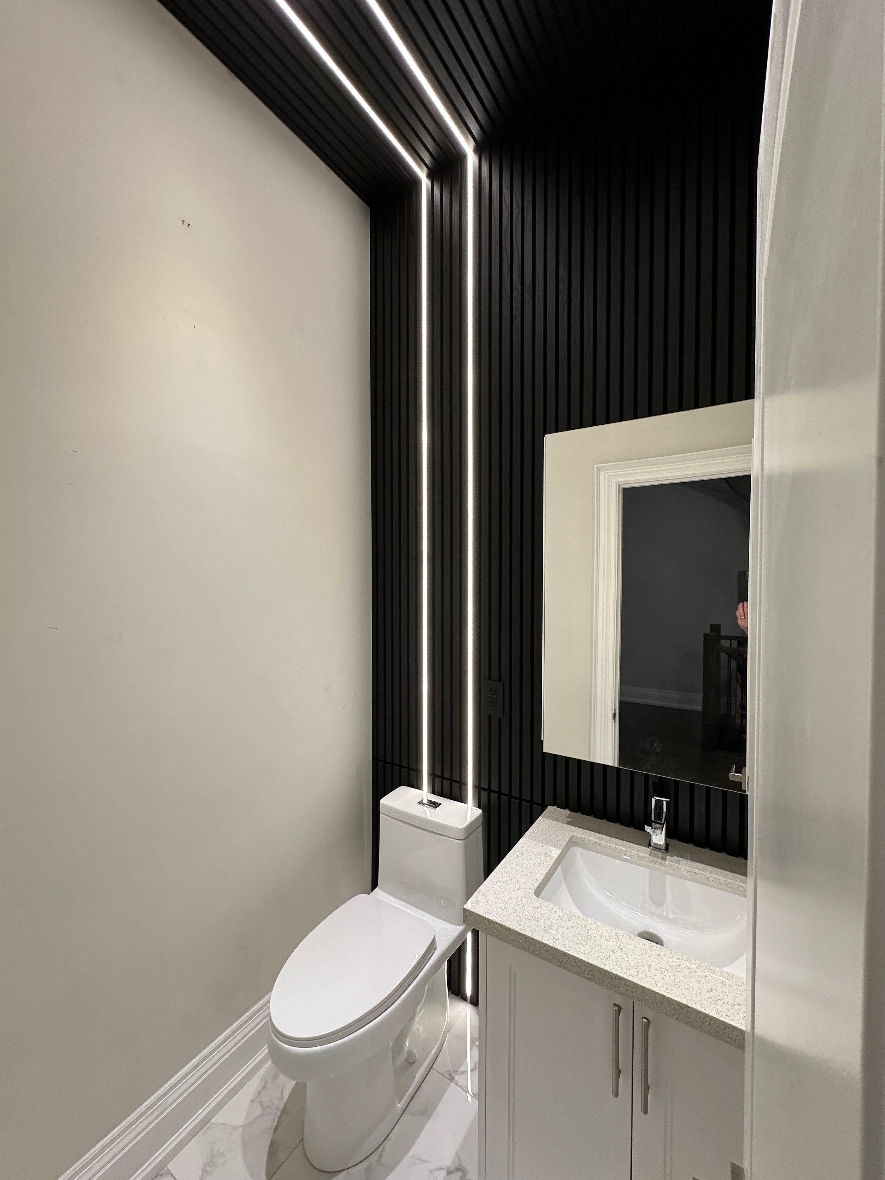 Integrated LED Light Kits for Wood Slat Wall Panels – VIP Classic Moulding