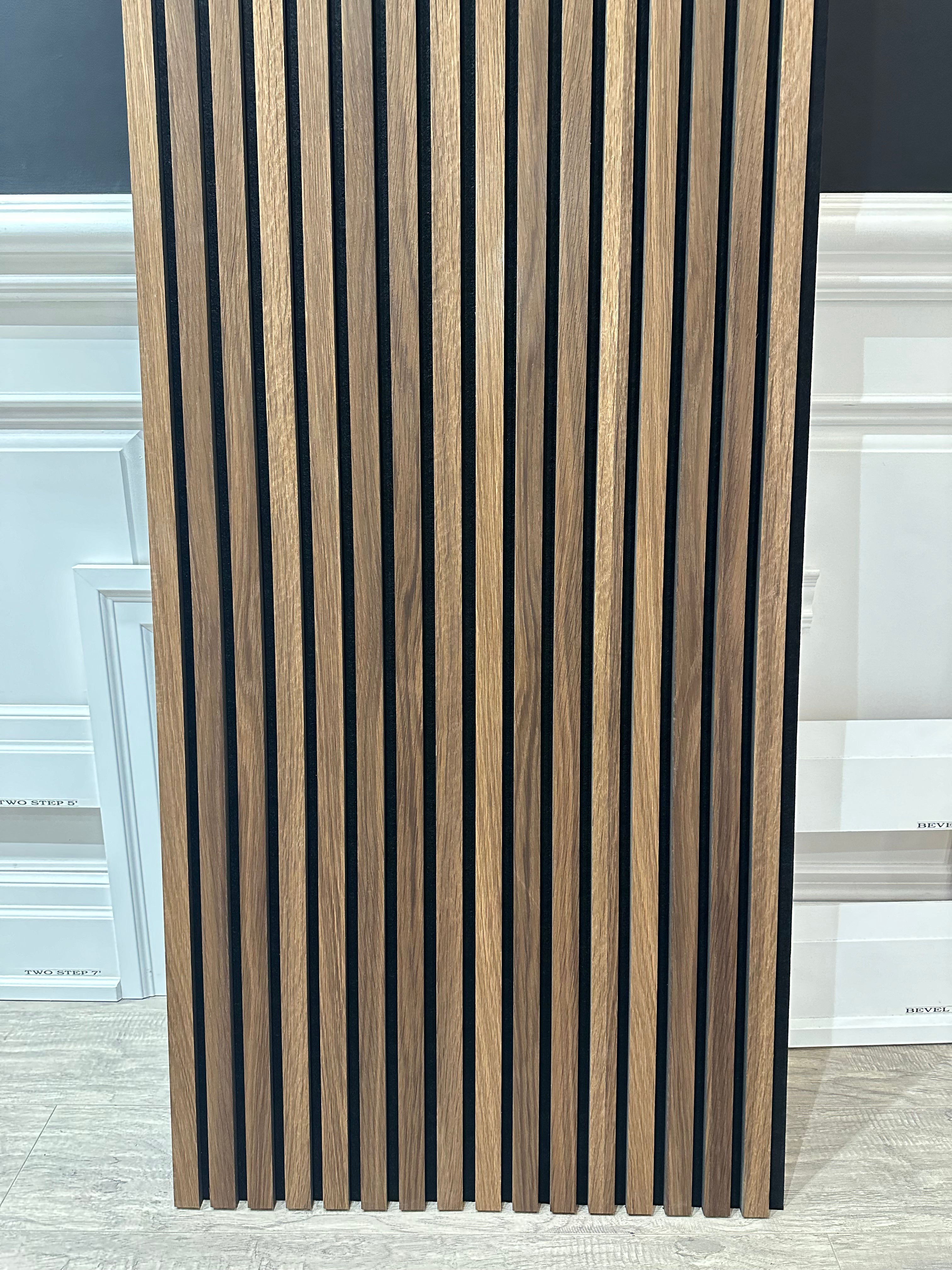 NEW Premium Natural Oiled Oak Wood Slat Wall Panels