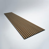 Natural Oiled Oak Wood Veneer Slat Wall Panels