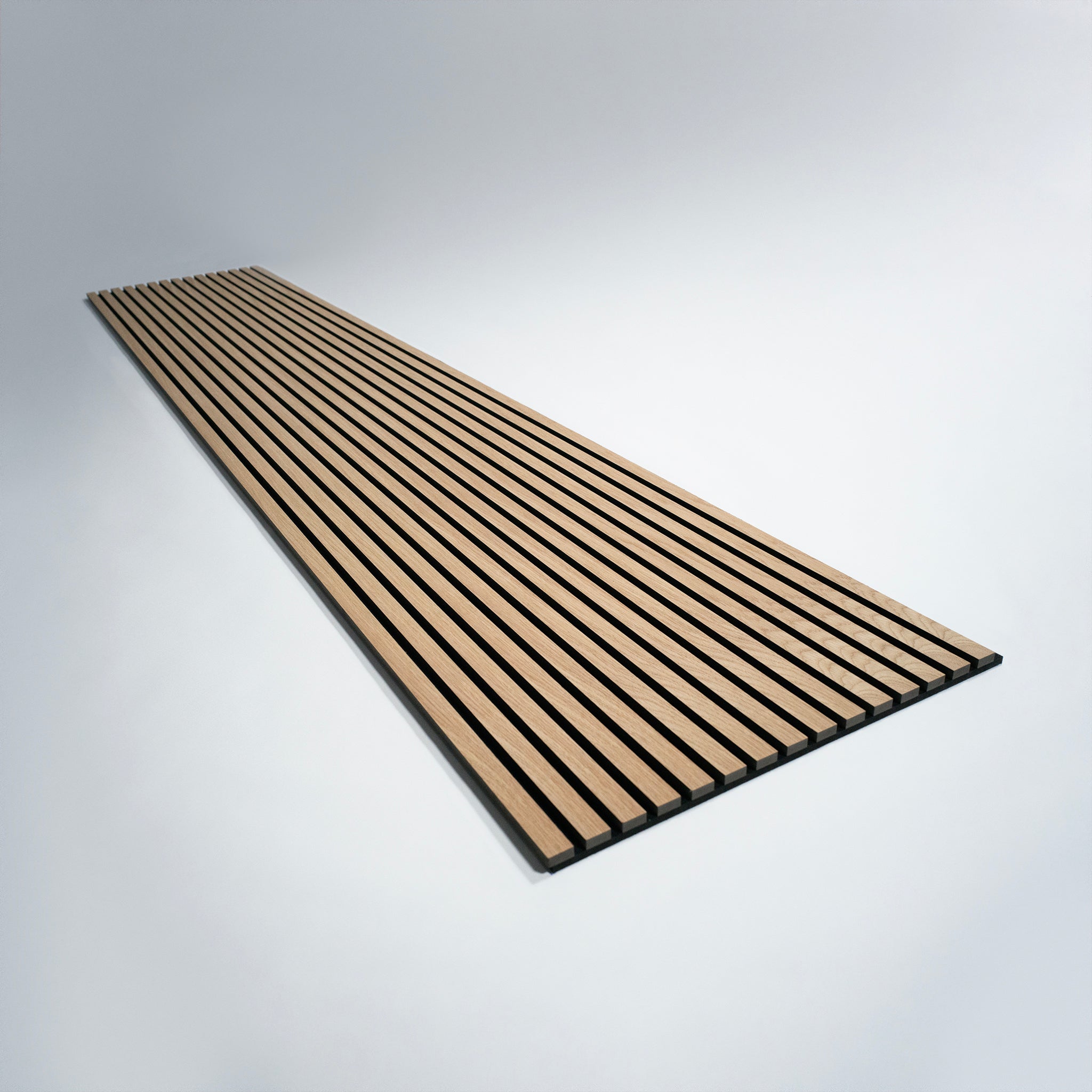 Natural White Oak Wood Slat Wall Panels