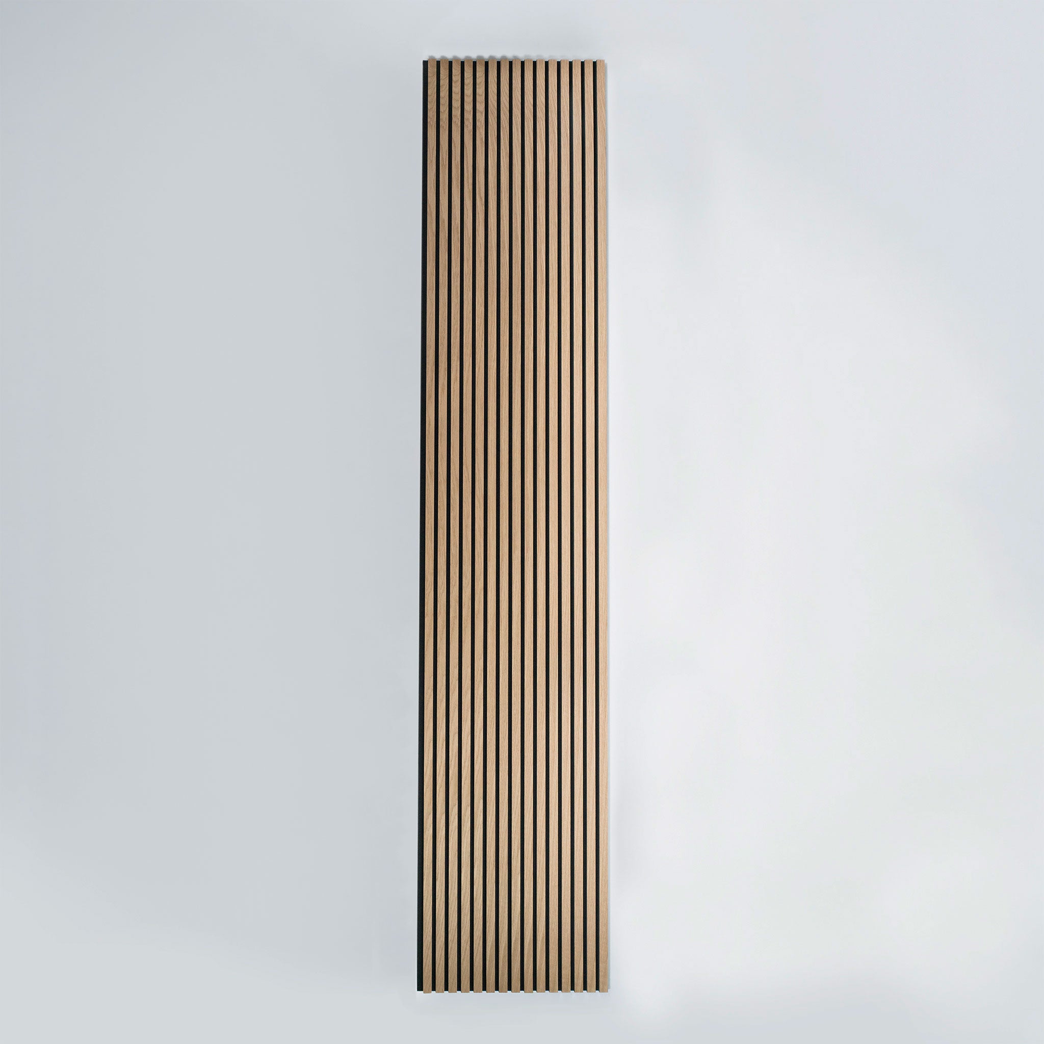 Natural White Oak Wood Slat Wall Panels